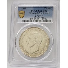 AUSTRALIA 1938 . CROWN . MINOR BAG MARKS